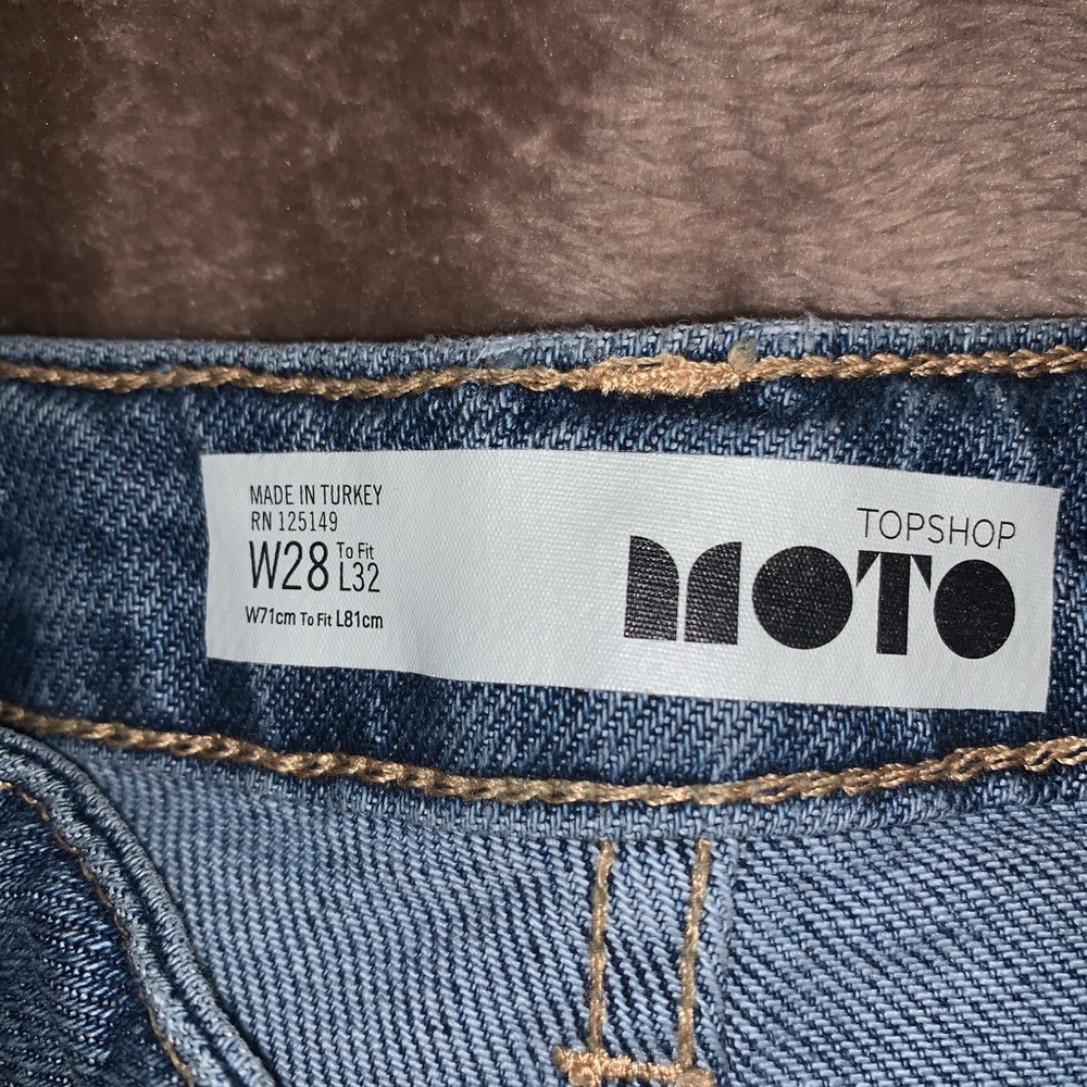 Top shop mom jeans